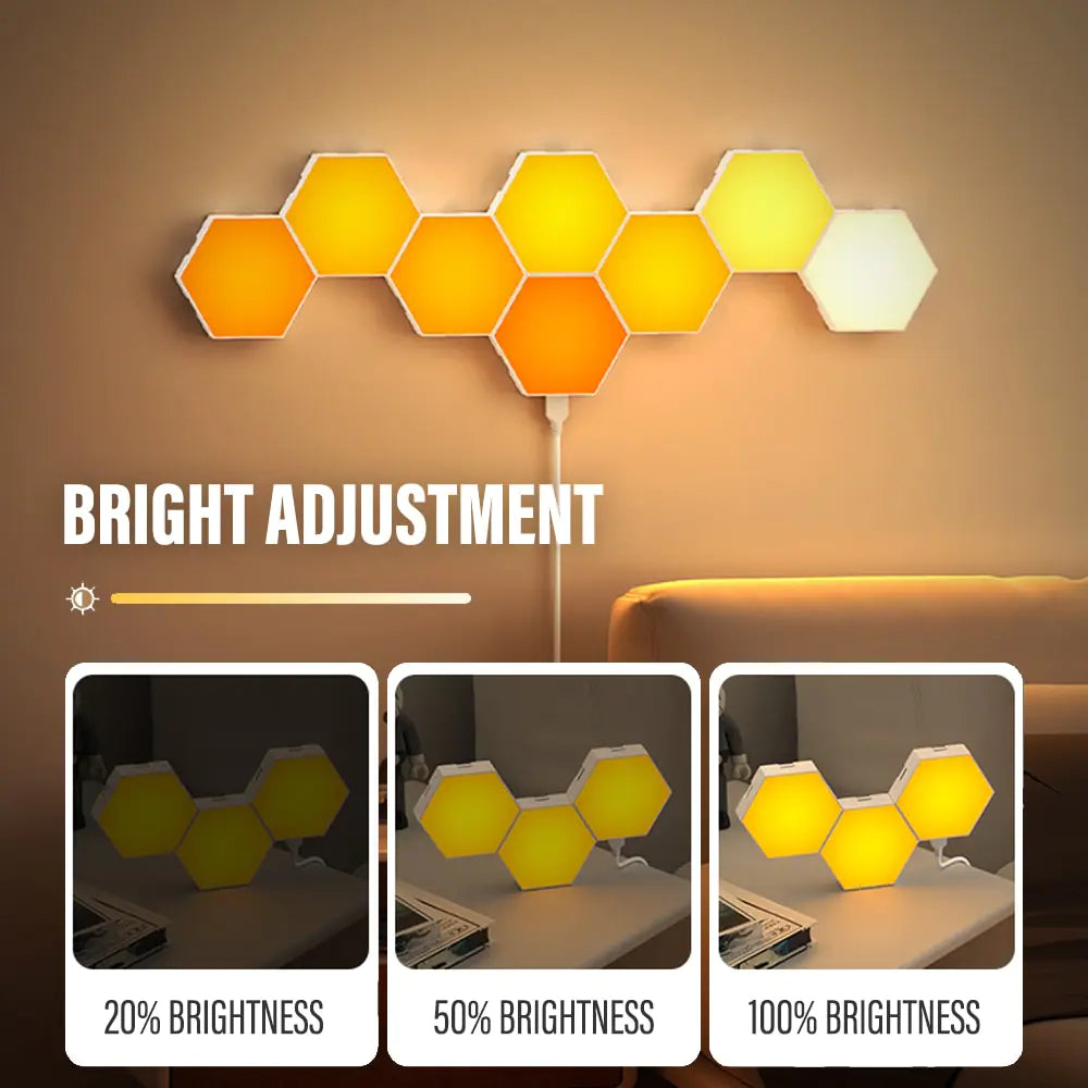 Bluetooth LED Hexagon Light