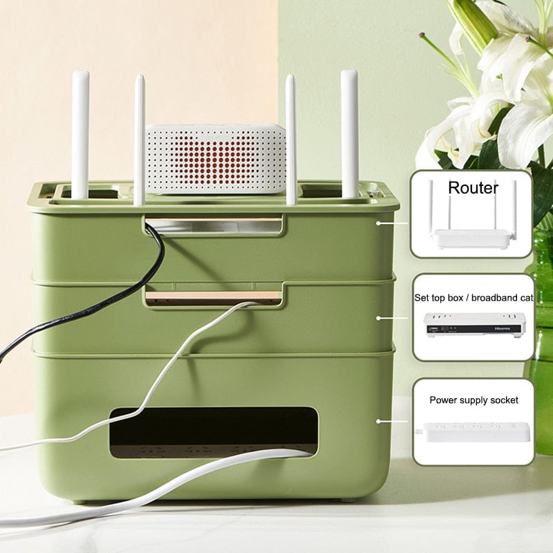 Multi-Layer Router Organizer Box